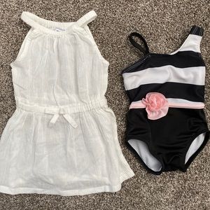 Janie & Jack swimsuit and cover up